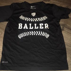 Nike dri-fit t-shirt, sz 6